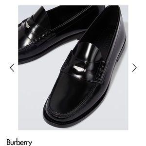 NWT in box Burberry Black Loafer 46